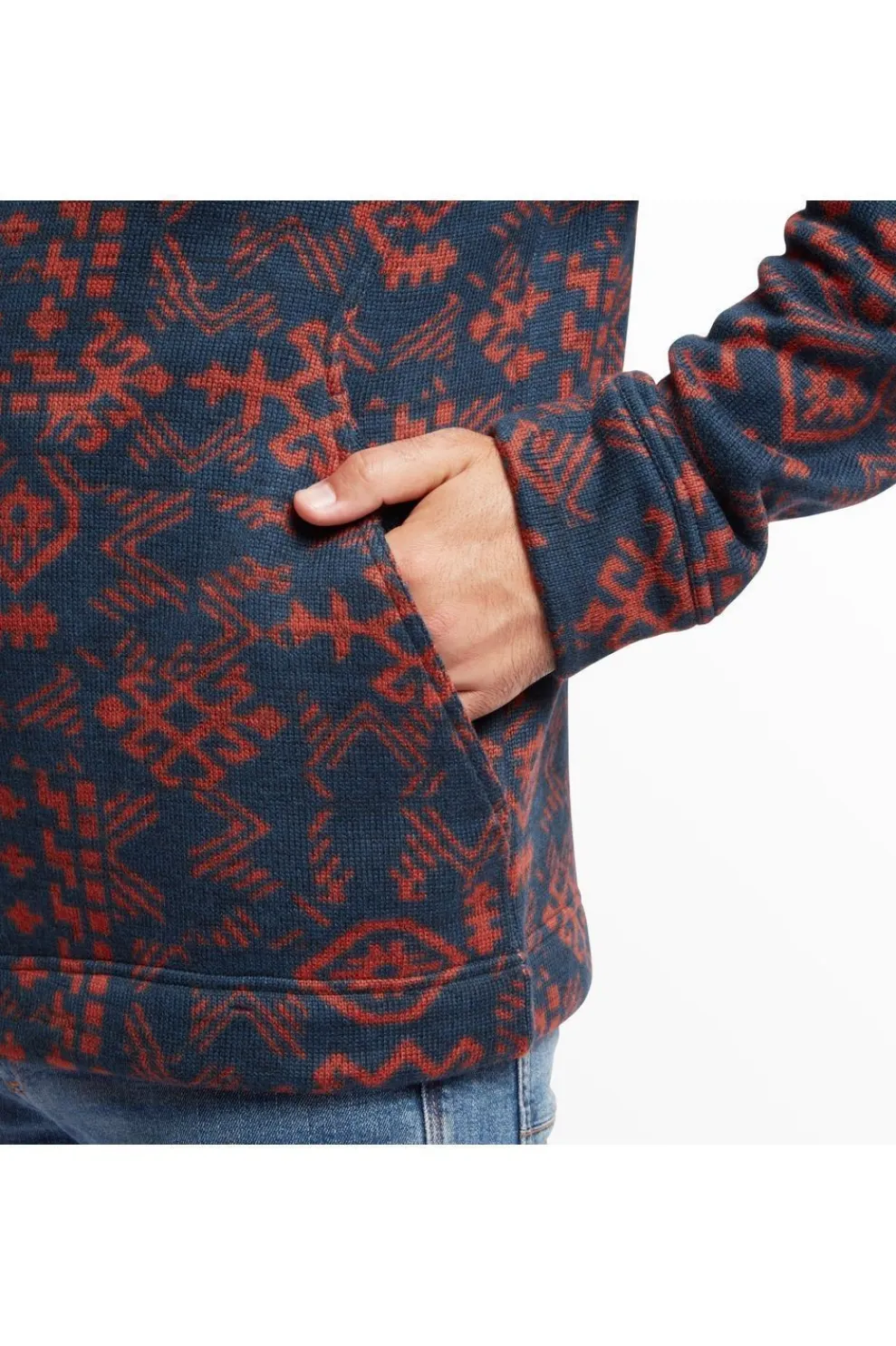 Fleece Bhutan Full Zip Jacket-Sherpa Fashion