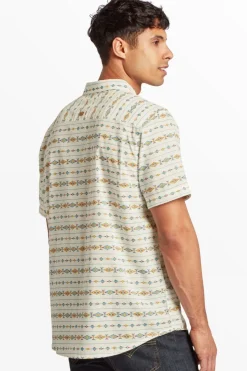 Sale Sherpa Hemd Bagmati Stripe Ss Shirt Peetho