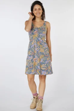 Best Sherpa Jurk Neha Empire Dress Haze Tiger Floral