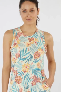 Discount Sherpa Jurk Padma Sporty Peetho Tiger Floral