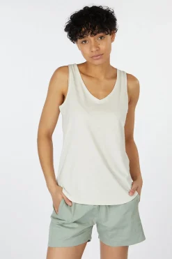 Top Bali V-Neck Tank-Sherpa Online