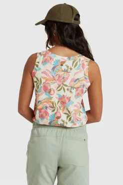 Best Sherpa Top Neha V-Neck Tank Top Rosie Peacock