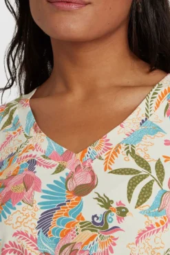 Best Sherpa Top Neha V-Neck Tank Top Rosie Peacock