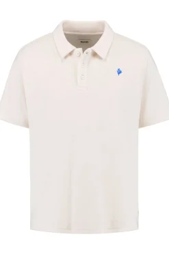 Discount Shiwi T-Shirt Nico Toweling Polo Solid White