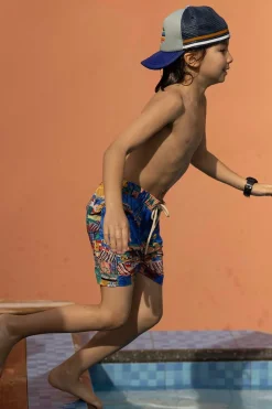 Hot Shiwi Zwemshort Neil Quick Dry 3 Inch Island Navy Blue