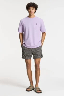 Zwemshort Nick Quick Dry 6 Inch Wavy Coral-Shiwi Hot