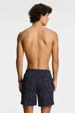 Fashion Shiwi Zwemshort Nick Quick Dry 6 Inch Birds Purple Rock Graphic Birds