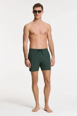 New Shiwi Zwemshort Scott Stretch 6 Inch Solid Green Leaf