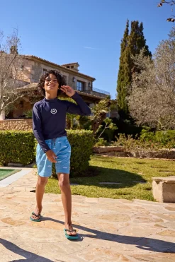 Best Shiwi Zwemshort Swim Shorts Fish Bone 4-Way Stretch Canadian Blue