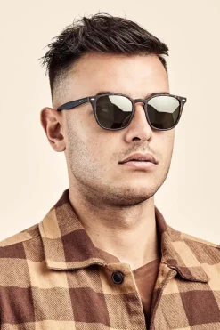 Clearance Sinner Zonnebril Dagmar mid brown/mid green