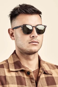 Clearance Sinner Zonnebril Dagmar mid brown/mid green