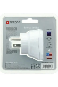 Wereldstekker Europe To USA Adapter-S-Kross Hot