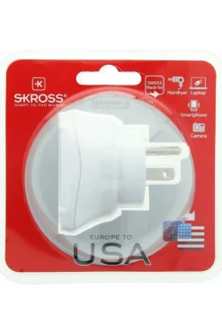 Wereldstekker Europe To USA Adapter-S-Kross Hot