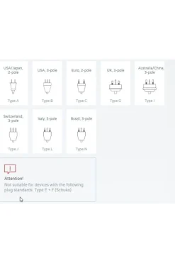 Discount S-Kross Wereldstekker World To South Africa white