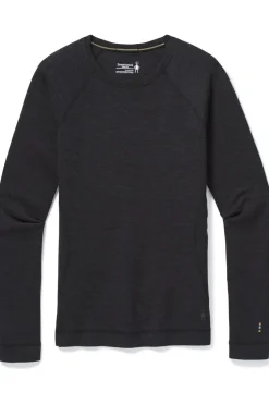 Hot Smartwool Ondergoed Classic Thermal Merino Baselayer Crew Charcoal Heather