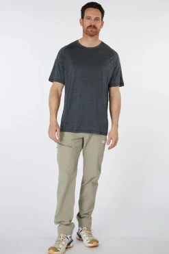 Clearance Smartwool T-Shirt Active Ultralite Ss Charcoal Heather