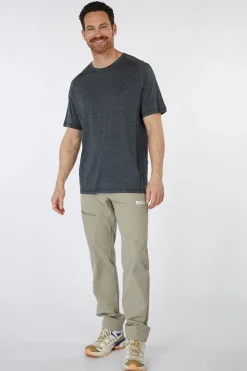 Clearance Smartwool T-Shirt Active Ultralite Ss Charcoal Heather