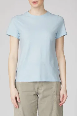 Best Smartwool T-Shirt Perfect Crew Ss Winter Sky Heather