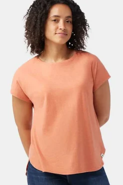 Online Smartwool T-Shirt Swing Top Terracotta