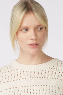 Online Soaked in Luxury Trui Slrava Rinna Medium Blue Denim