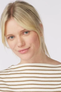 Outlet Soaked in Luxury T-Shirt Slingina Medium Blue Denim