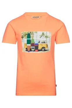 Fashion Someone T-Shirt Puerto-Sb-02-D Fluo Orange