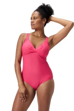 Discount Speedo Badpak Eco Cross Knot Shaping 1P Raspberry Fill