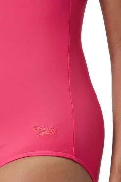 Discount Speedo Badpak Eco Cross Knot Shaping 1P Raspberry Fill