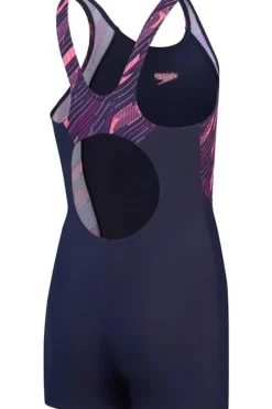 Outlet Speedo Badpak Eco H-Boom Splice Legsuit Navpin