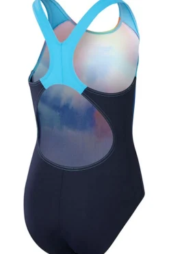 Clearance Speedo Eco+ Dig Placem Splashb Navblu