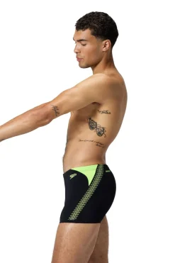 Outlet Speedo Eco+ H-Boom Splice Aqsh Black / Hyper Yellow