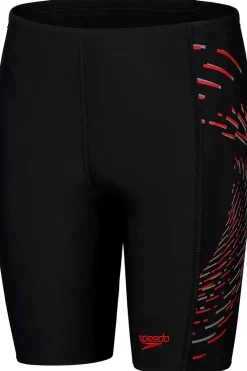 Discount Speedo Eco Plastisol Placem Jam black/red