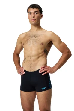 Fashion Speedo Eco+ Tech Panel Aqsh Black / Cobalt Pop