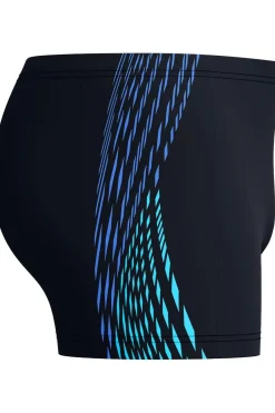 Fashion Speedo Eco+ Tech Panel Aqsh Black / Cobalt Pop