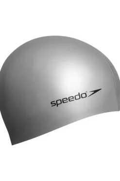 Fashion Speedo Flat Sil Cap silver