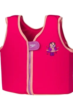 Hot Speedo Lts Character Pr Float Vest Grn Pin