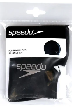 Best Speedo Moulded Sil Cap Bla P12 black