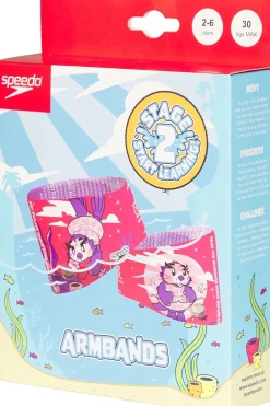 Fashion Speedo Zwemarmbandjes - Lts Character Printed Armbands Grn Pin