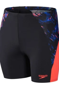 Outlet Speedo Zwemshort Eco+ Splice Mid Jam black/orange