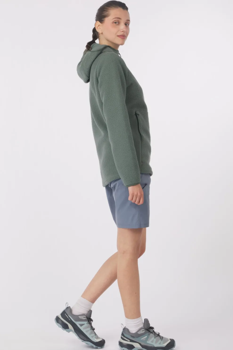 Fleece Aber Half Zip Hooded-Sprayway Sale