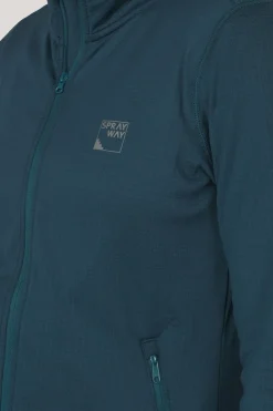 Fashion Sprayway Fleece Effra Jacket Marine Blue