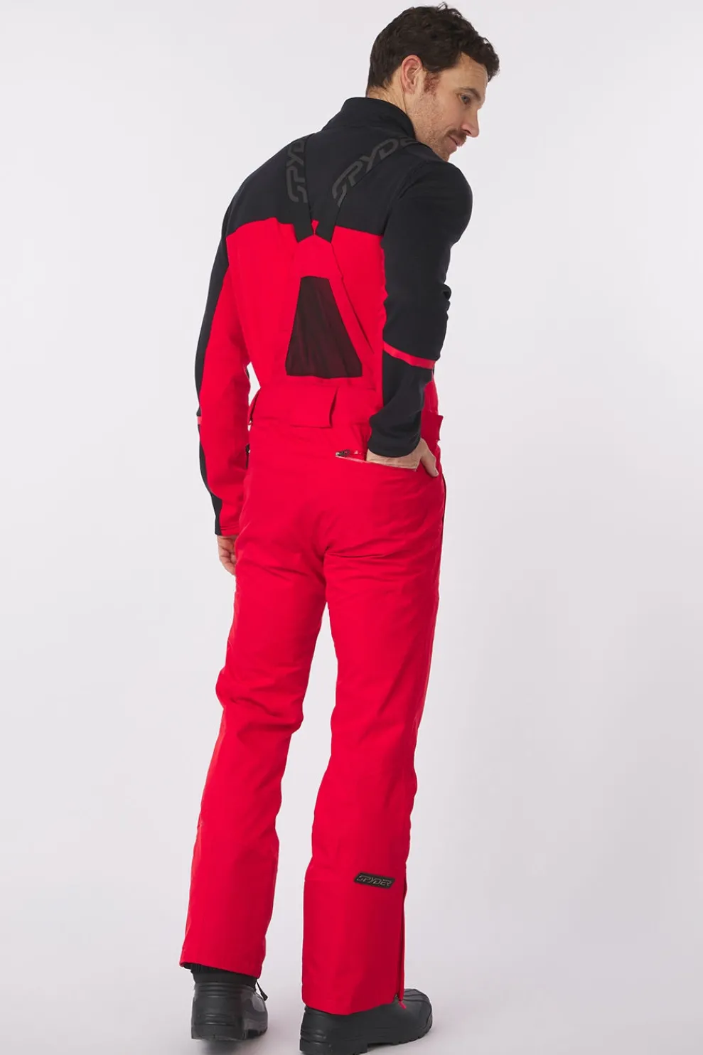 Online Spyder Skibroek Dare Pants Lengths Spyder Red