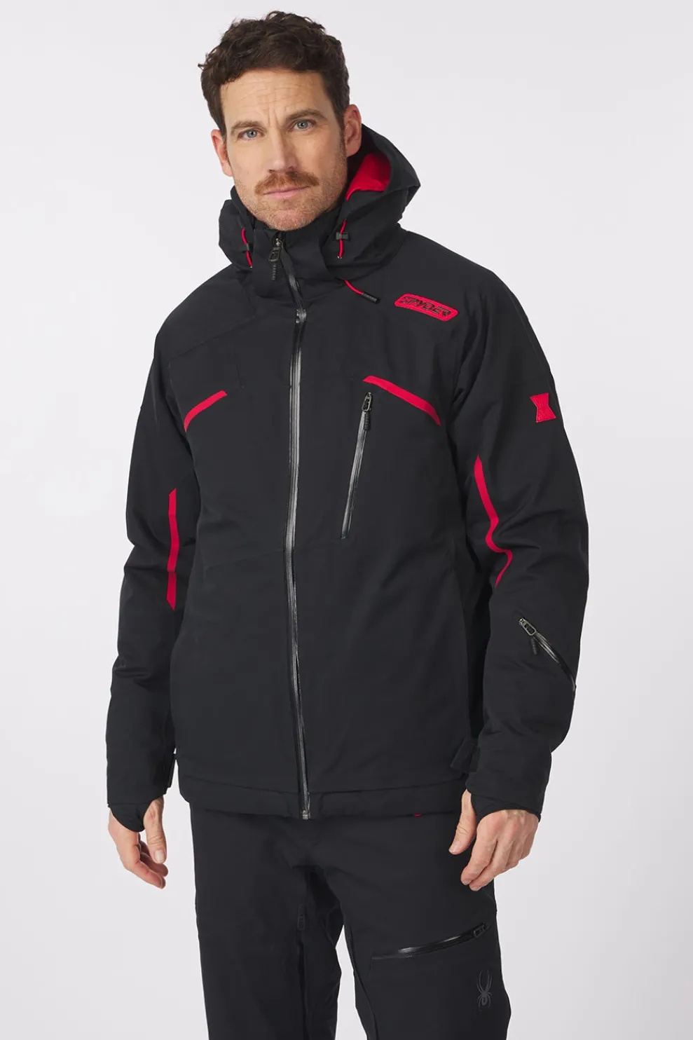 Sale Spyder Ski-Jas Leader Jacket Black