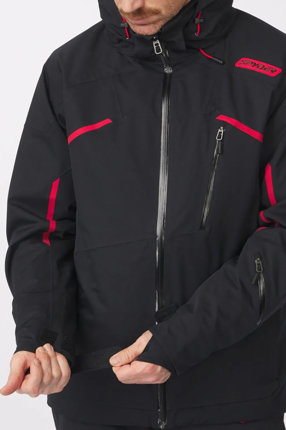 Sale Spyder Ski-Jas Leader Jacket Black
