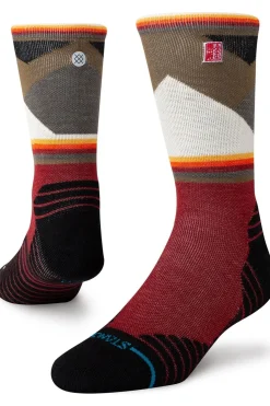 Discount Stance Wandelsokken Jimmy Chin Mid Wool Crew Red