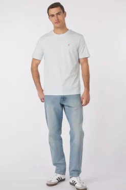 Outlet STRØM T-Shirt Boomerang Ice Blue