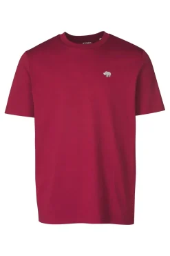 Outlet STRØM T-Shirt Rhino Burgundy