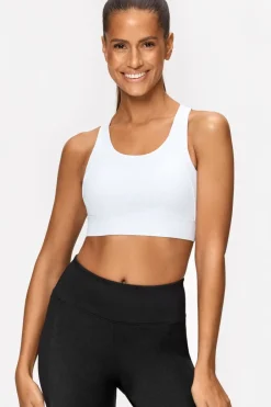 Hot Stronger Sport Bh Bounce Sports Bra White