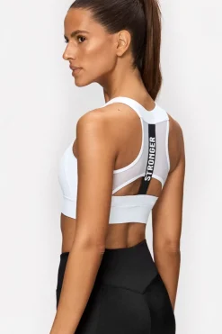 Hot Stronger Sport Bh Bounce Sports Bra White