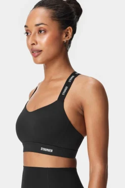 Hot Stronger Sport Bh Power Sports Bra Black